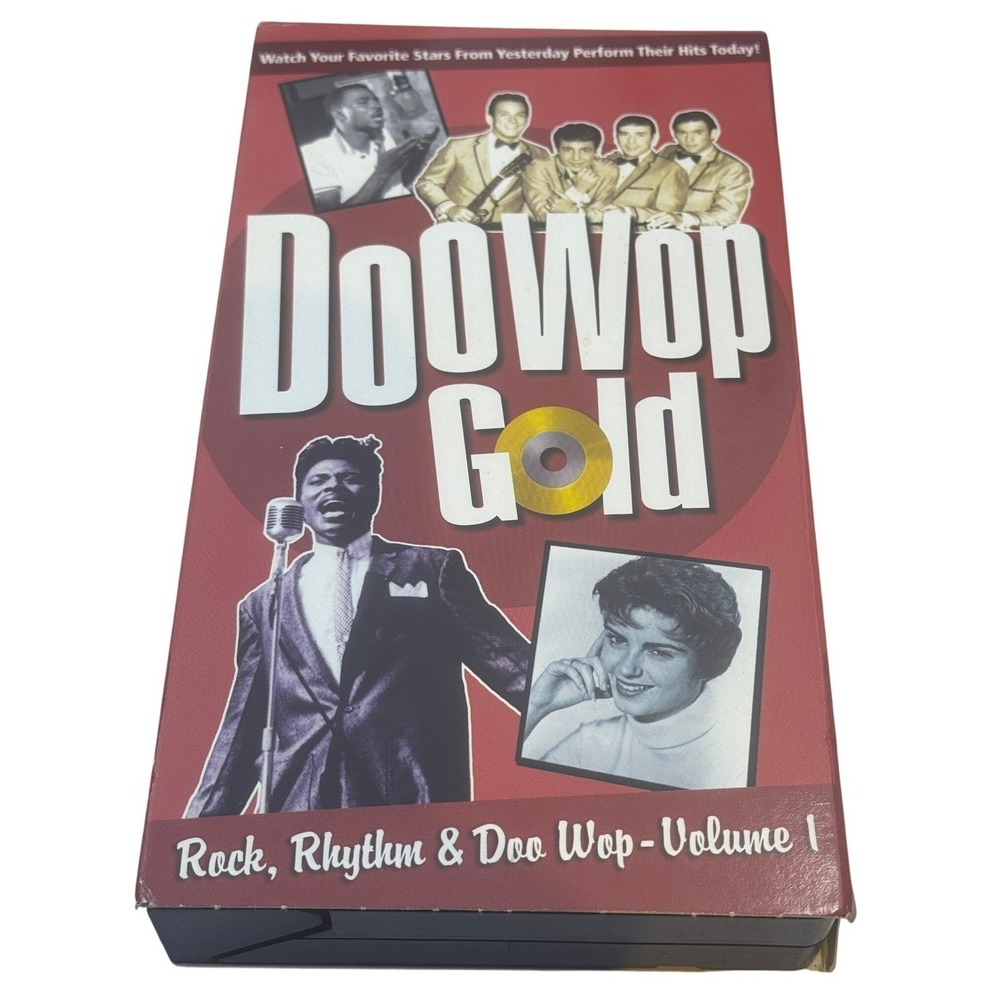 DooWop Gold Rock Rhythm & Doo Wop Volume 1 VHS Time Life Video V857-06 2001